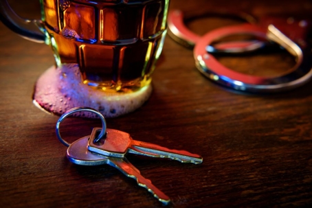 keys with beer